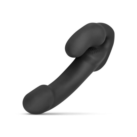 No-Parts - Morgan Strapless Strap-On Dildo - 22 cm - Black No-Parts - Morgan Strapless Strap-On Dildo - 22 cm - Black