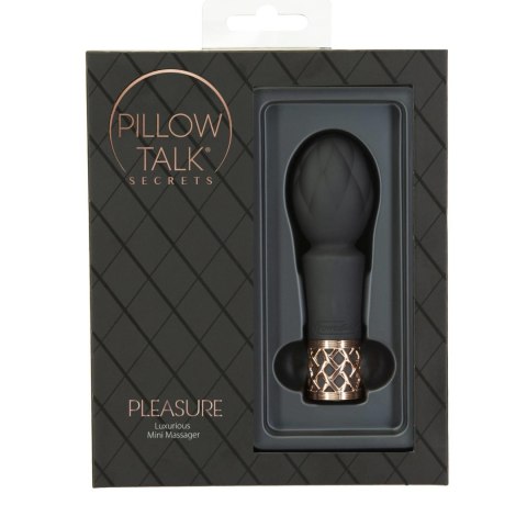 Pillow Talk - Secrets Pleasure Wand Black Pillow Talk - Secrets Pleasure Wand Black
