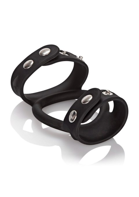 Silicone Tri-Snap C & B Cage Black Silicone Tri-Snap C & B Cage Black