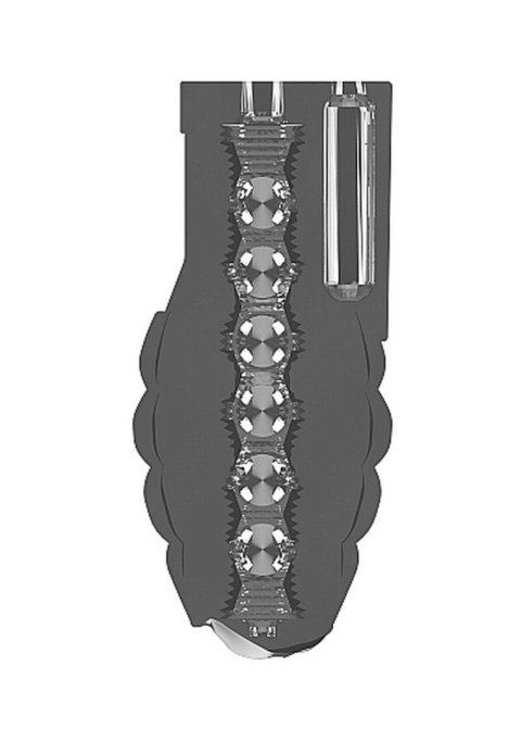 No.22 - Stroker - with vibrating bullet - Translucent No.22 - Stroker - with vibrating bullet - Translucent