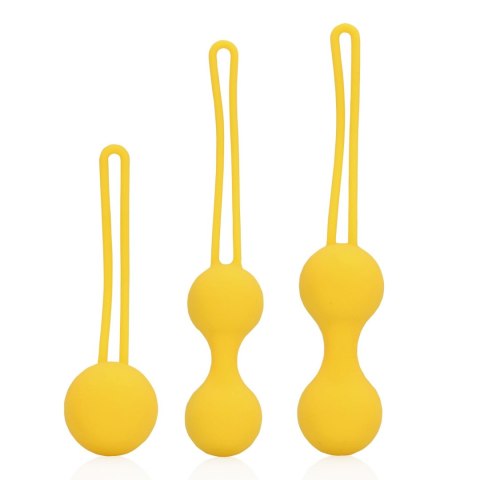 Kegel Ball Exercise Set - Lemonade Yellow Kegel Ball Exercise Set - Lemonade Yellow