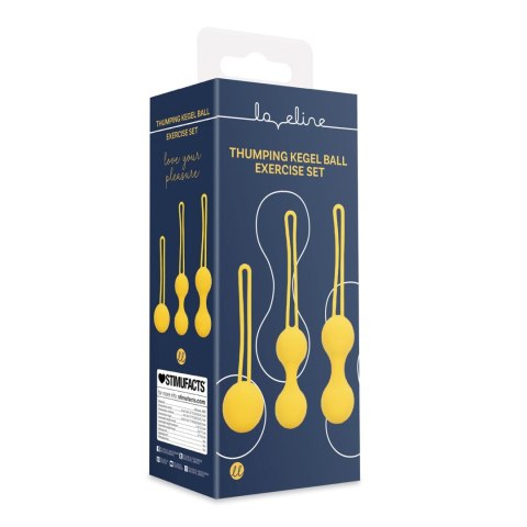 Kegel Ball Exercise Set - Lemonade Yellow Kegel Ball Exercise Set - Lemonade Yellow