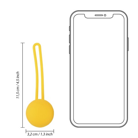 Kegel Ball Exercise Set - Lemonade Yellow Kegel Ball Exercise Set - Lemonade Yellow