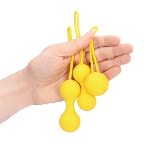 Kegel Ball Exercise Set - Lemonade Yellow Kegel Ball Exercise Set - Lemonade Yellow