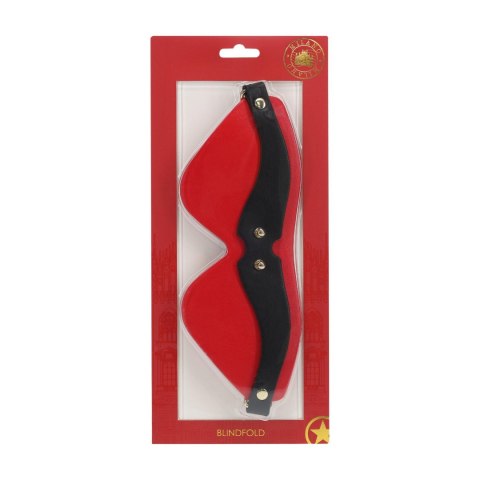 Milan Collection - Blindfold - Black/Red Milan Collection - Blindfold - Black/Red
