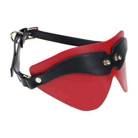 Milan Collection - Blindfold - Black/Red Milan Collection - Blindfold - Black/Red