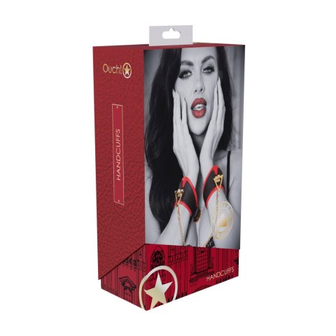 Milan Collection - Handcuffs - Black/Red Milan Collection - Handcuffs - Black/Red