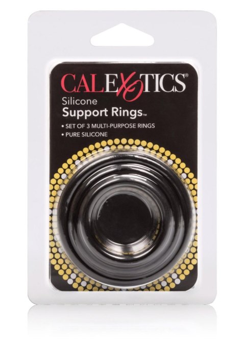 Silicone Support Rings Black Silicone Support Rings Black