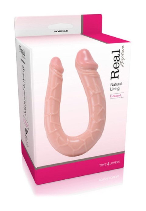 Dildo-FALLO REALISTICO DOPPIO REAL RAPTURE U-SHAPED Dildo-FALLO REALISTICO DOPPIO REAL RAPTURE U-SHAPED