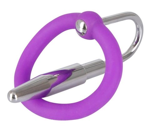 Penis Plug+Silicone Glans Ring Penis Plug+Silicone Glans Ring