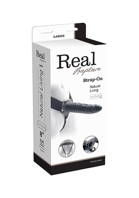 Proteza-FALLO STRAP ON CAVO REAL RAPTURE 8 BLACK Proteza-FALLO STRAP ON CAVO REAL RAPTURE 8 BLACK