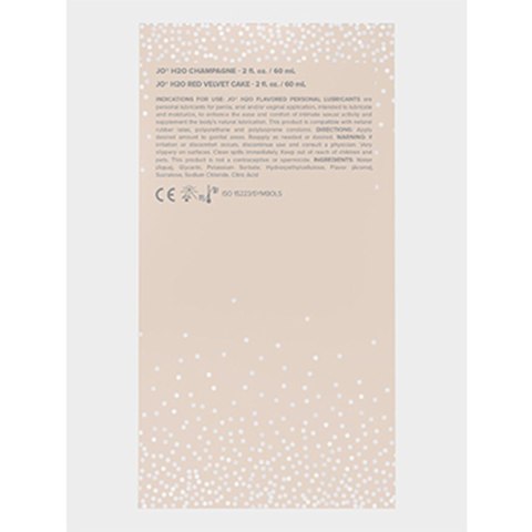 System JO - 20 Year Anniversary Gift Set Champagne & Red Velvet Cake 2 x 60ml System JO - 20 Year Anniversary Gift Set Champagne & Red Velvet Cake 2 x 60ml