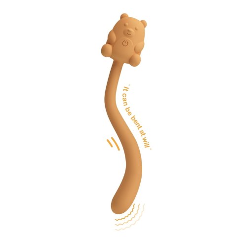 CUTE BEAR, Flirting Stick, 7 vibration functions, Magnetic USB charging CUTE BEAR, Flirting Stick, 7 vibration functions, Magnetic USB charging