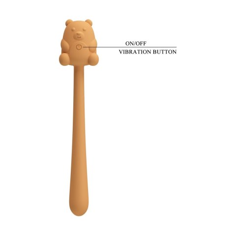 CUTE BEAR, Flirting Stick, 7 vibration functions, Magnetic USB charging CUTE BEAR, Flirting Stick, 7 vibration functions, Magnetic USB charging