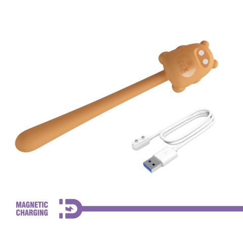 CUTE BEAR, Flirting Stick, 7 vibration functions, Magnetic USB charging CUTE BEAR, Flirting Stick, 7 vibration functions, Magnetic USB charging