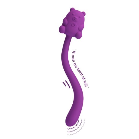 CUTE BEAR, Flirting Stick, 7 vibration functions, Magnetic USB charging CUTE BEAR, Flirting Stick, 7 vibration functions, Magnetic USB charging