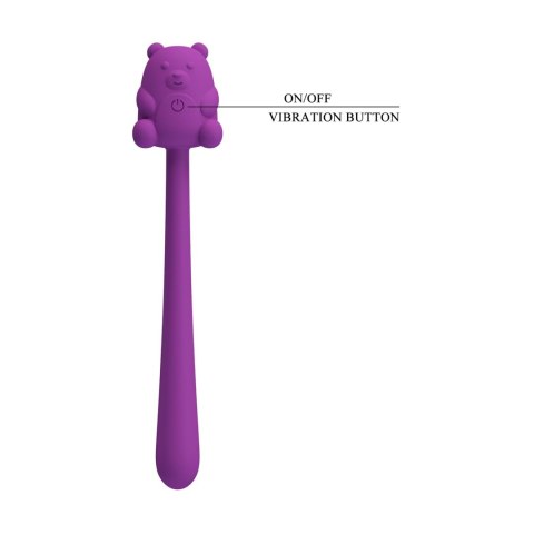 CUTE BEAR, Flirting Stick, 7 vibration functions, Magnetic USB charging CUTE BEAR, Flirting Stick, 7 vibration functions, Magnetic USB charging