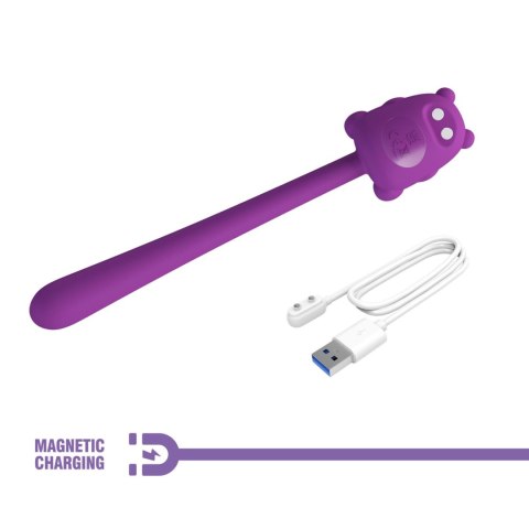 CUTE BEAR, Flirting Stick, 7 vibration functions, Magnetic USB charging CUTE BEAR, Flirting Stick, 7 vibration functions, Magnetic USB charging