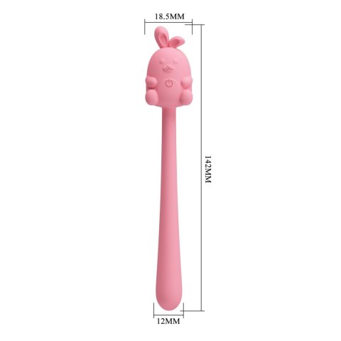 CUTE BUNNY, Flirting Stick, 7 vibration functions, Magnetic USB charging CUTE BUNNY, Flirting Stick, 7 vibration functions, Magnetic USB charging