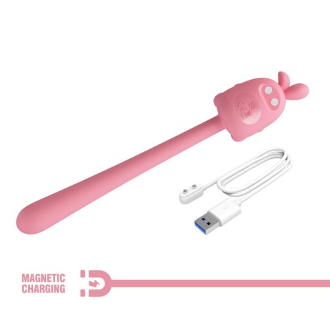 CUTE BUNNY, Flirting Stick, 7 vibration functions, Magnetic USB charging CUTE BUNNY, Flirting Stick, 7 vibration functions, Magnetic USB charging