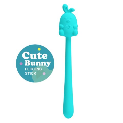 CUTE BUNNY, Flirting Stick, 7 vibration functions, Magnetic USB charging CUTE BUNNY, Flirting Stick, 7 vibration functions, Magnetic USB charging