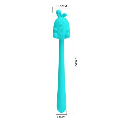 CUTE BUNNY, Flirting Stick, 7 vibration functions, Magnetic USB charging CUTE BUNNY, Flirting Stick, 7 vibration functions, Magnetic USB charging