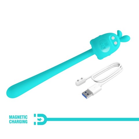 CUTE BUNNY, Flirting Stick, 7 vibration functions, Magnetic USB charging CUTE BUNNY, Flirting Stick, 7 vibration functions, Magnetic USB charging