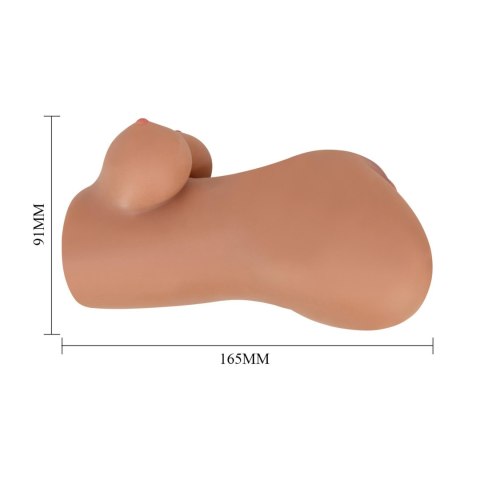 HANNAH, Double-entry masturbator's realistic vagina or anus HANNAH, Double-entry masturbator's realistic vagina or anus