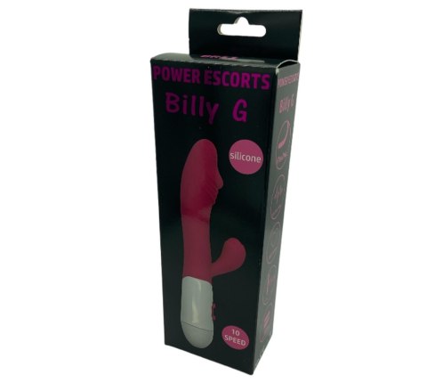 Power Escorts - BR53 - Billy G Tarzan Vibrator - 10-Speed - 20 CM Power Escorts - BR53 - Billy G Tarzan Vibrator - 10-Speed - 20 CM