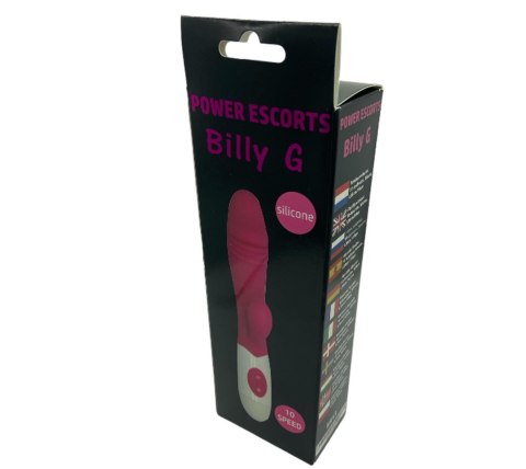 Power Escorts - BR53 - Billy G Tarzan Vibrator - 10-Speed - 20 CM Power Escorts - BR53 - Billy G Tarzan Vibrator - 10-Speed - 20 CM