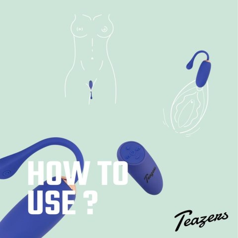 Teazers Vibrating Egg with Remote control Teazers Vibrating Egg with Remote control