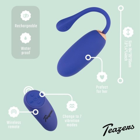 Teazers Vibrating Egg with Remote control Teazers Vibrating Egg with Remote control