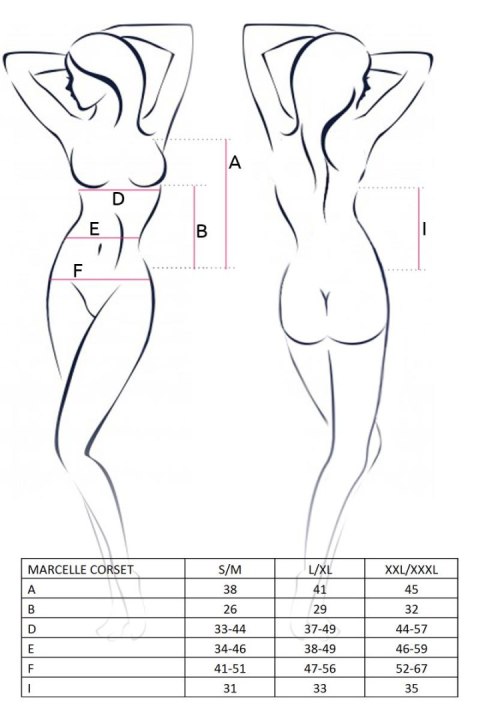 Bielizna-MARCELLE CORSET white XXL/XXXL - Casmir Bielizna-MARCELLE CORSET white XXL/XXXL - Casmir