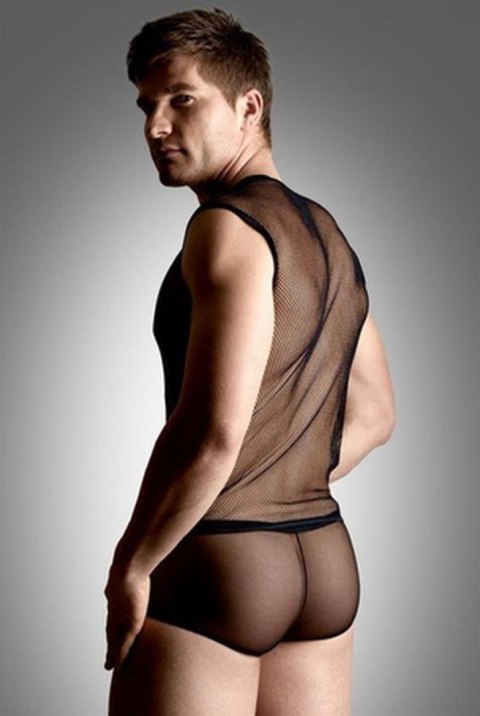 Net set - shirt and thong - black M/L Net set - shirt and thong - black M/L