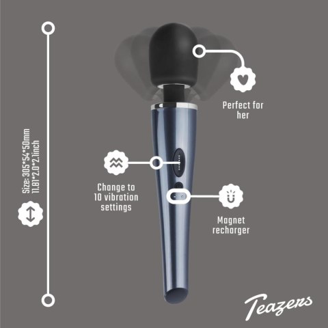 Black Lightning Wand Vibrator Black Lightning Wand Vibrator