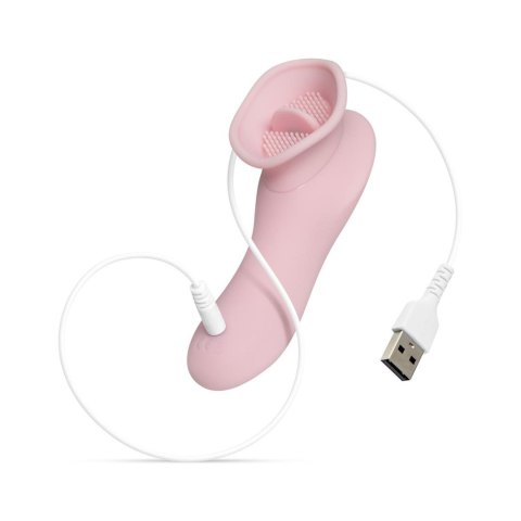 Clitoral Stimulator With Thong - Pink Clitoral Stimulator With Thong - Pink