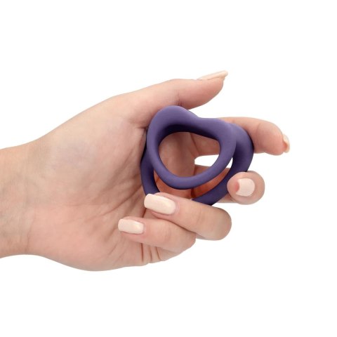 Heart Cockring Set - Violet Storm Heart Cockring Set - Violet Storm