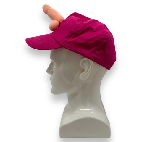 Kinky Pleasure - DS002 - Cap With Penis - Pink - One Size Kinky Pleasure - DS002 - Cap With Penis - Pink - One Size