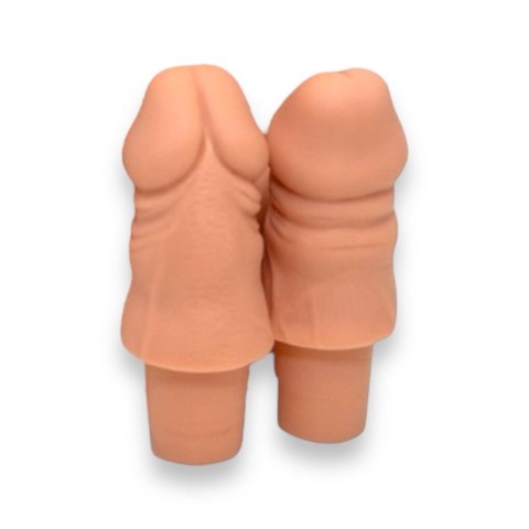Kinky Pleasure - DS021 - Penis Wine Bottle Stopper - Fun and Functional -White Kinky Pleasure - DS021 - Penis Wine Bottle Stopper - Fun and Functional -White