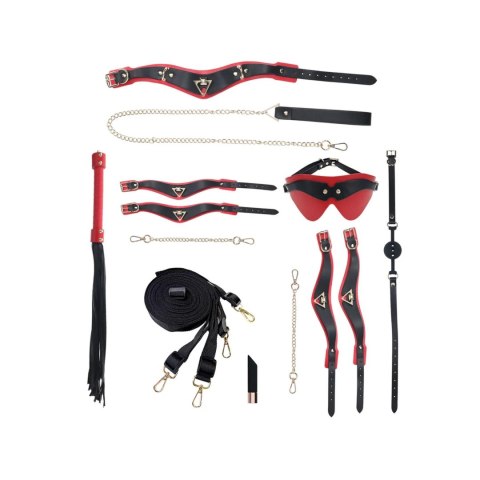 Milan Collection - Kit with Bag - Black/Red Milan Collection - Kit with Bag - Black/Red