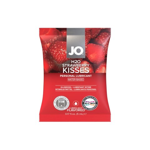 System JO - Sachet Strawberry Kisses 5 ml System JO - Sachet Strawberry Kisses 5 ml