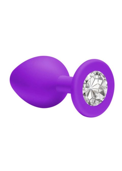 Plug-Anal Plug Emotions Cutie Medium Purple clear crystal Plug-Anal Plug Emotions Cutie Medium Purple clear crystal