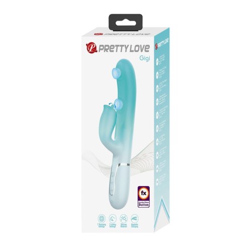 PRETTY LOVE - Gigi,7 thumping functions 7 licking modes, Silicone