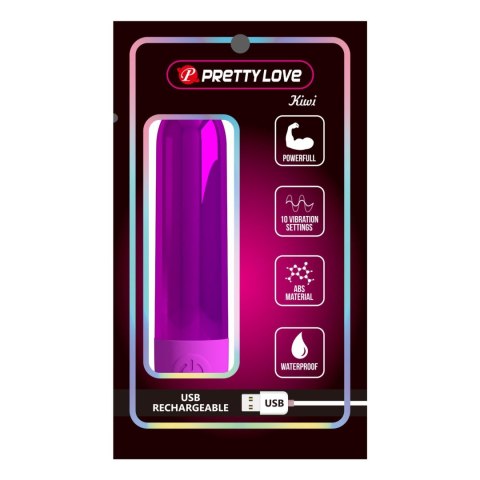 PRETTY LOVE - Kiwi, 10 Wibracji, ABS PRETTY LOVE - Kiwi, 10 Wibracji, ABS