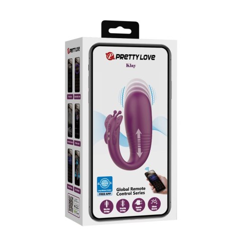 PRETTY LOVE - Klay, 10 vibration functions 10 thrusting settings Mobile APP remote control PRETTY LOVE - Klay, 10 vibration functions 10 thrusting settings Mobile APP remote control