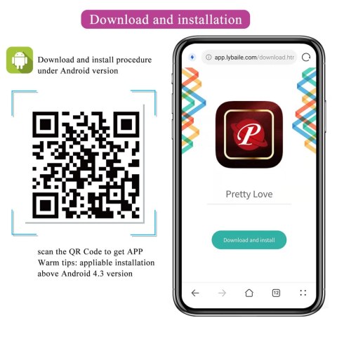 PRETTY LOVE - Klay, 10 vibration functions 10 thrusting settings Mobile APP remote control PRETTY LOVE - Klay, 10 vibration functions 10 thrusting settings Mobile APP remote control