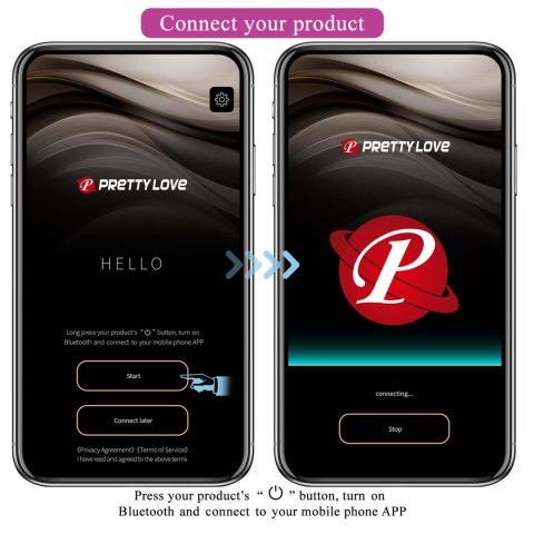 PRETTY LOVE - Klay, 10 vibration functions 10 thrusting settings Mobile APP remote control PRETTY LOVE - Klay, 10 vibration functions 10 thrusting settings Mobile APP remote control
