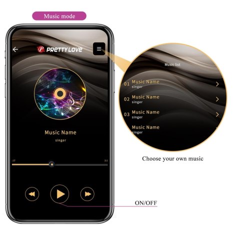 PRETTY LOVE - Klay, 10 vibration functions 10 thrusting settings Mobile APP remote control PRETTY LOVE - Klay, 10 vibration functions 10 thrusting settings Mobile APP remote control