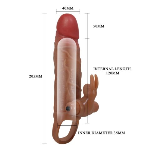 PRETTY LOVE - Osmar, 20,5 cm, 10 Wibracji, TPR PRETTY LOVE - Osmar, 20,5 cm, 10 Wibracji, TPR