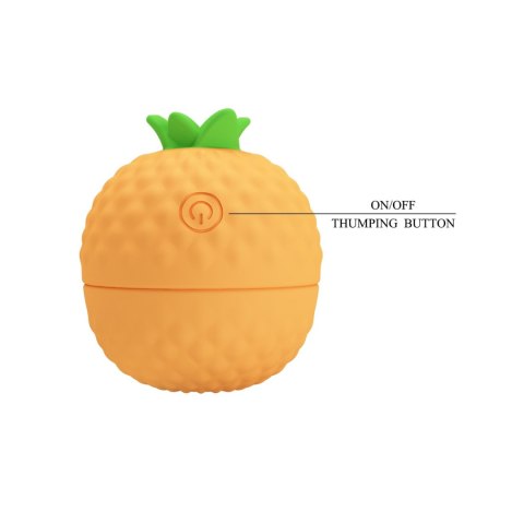 PRETTY LOVE - Pineapple Secret, 12 thumping functions, Silicone PRETTY LOVE - Pineapple Secret, 12 thumping functions, Silicone